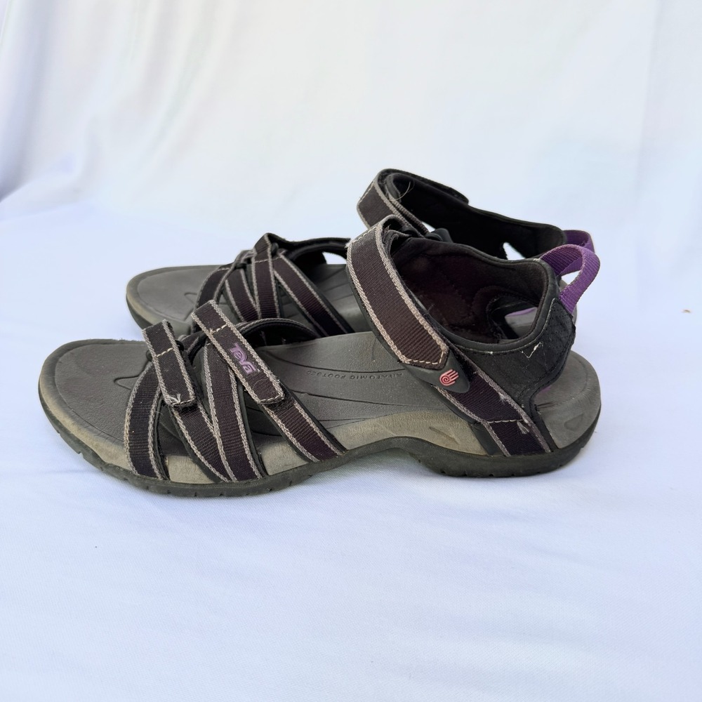 Teva Tirra Sandals Womens US 11 Gray Adjustable Strap Gorpcore Utility Hiking